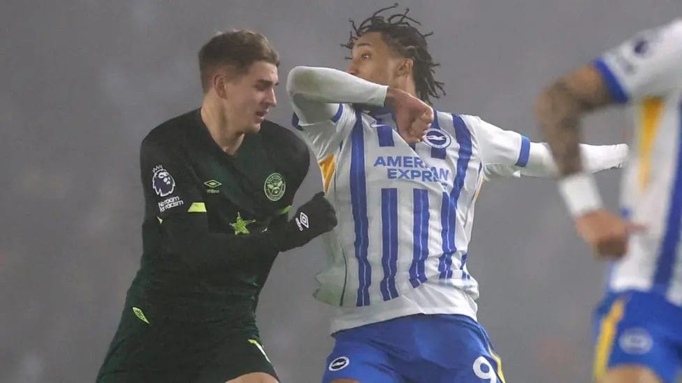 VAR said Joao Pedro's action did not warrant a red card