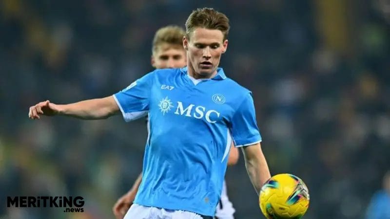 Scott McTominay set up Napoli's first goal in Saturday's 3-1 win at Udinese