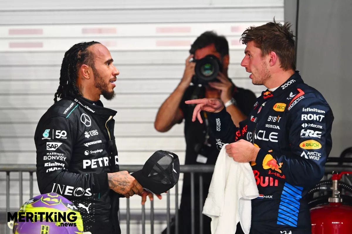 Lewis Hamilton, Mercedes-AMG F1 Team, Max Verstappen, Red Bull Racing