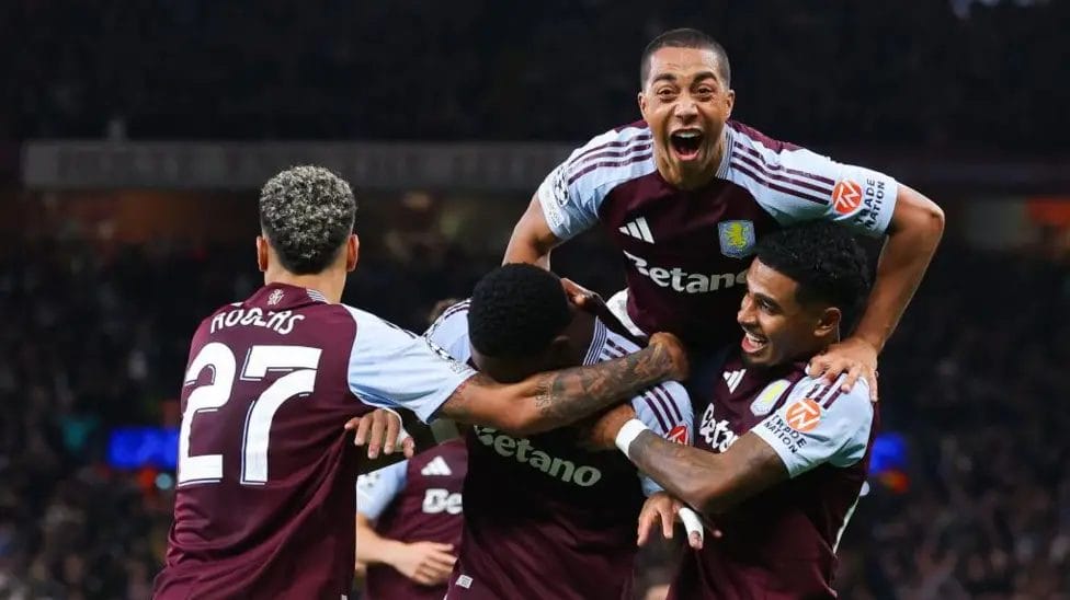 Aston Villa have won four, drawn one and lost one of their six Champions League games so far, with two more matches in the league phase to come in January

