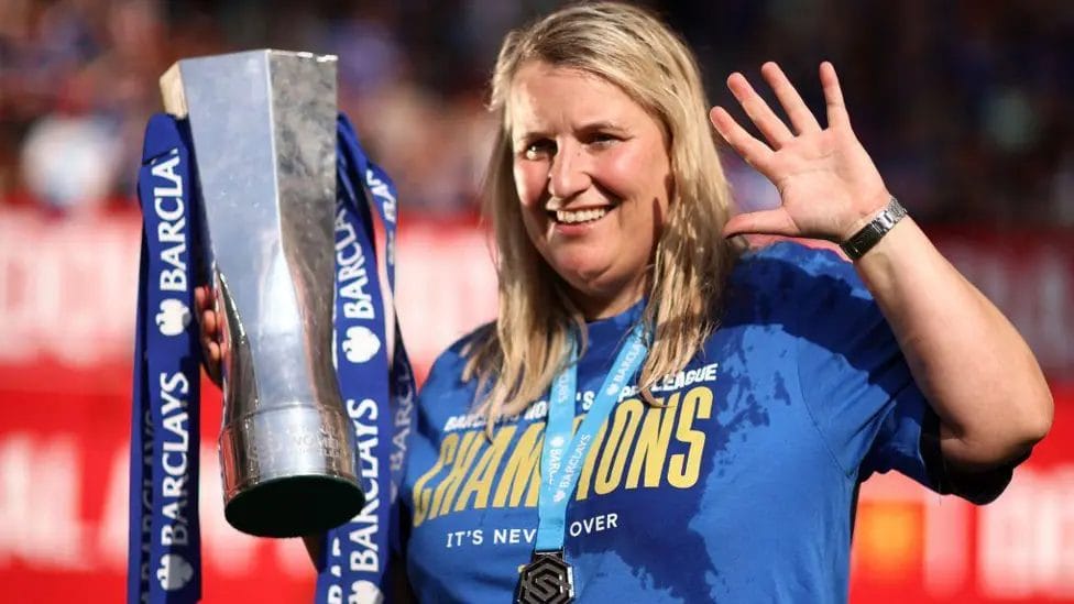 In 12 years with Chelsea, Emma Hayes' achievements included winning seven league titles, five FA Cups and two League Cups

