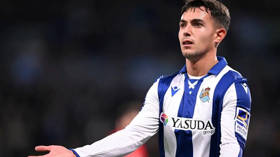 San Sebastian-born Martin Zubimendi has been at Real Sociedad since the age of 12

