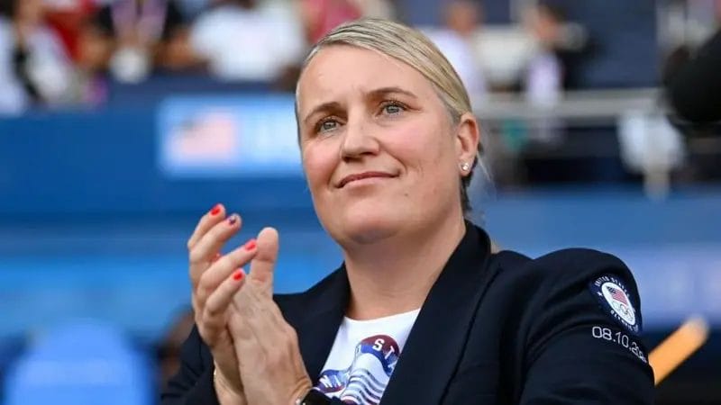 Emma Hayes spent 12 years at Chelsea before taking the United States job

