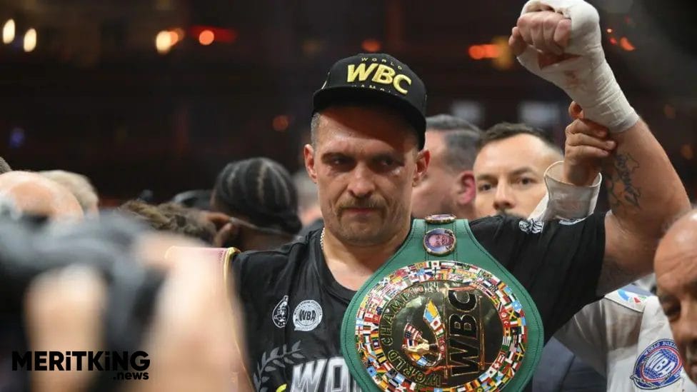 Usyk - who was won all 22 pro fights - is an Olympic gold medallist and a two-weight undisputed champion

