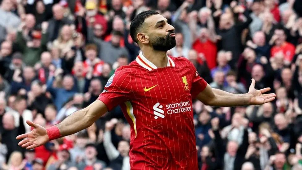 Mohamed Salah is the Premier League's top scorer on 27 goals